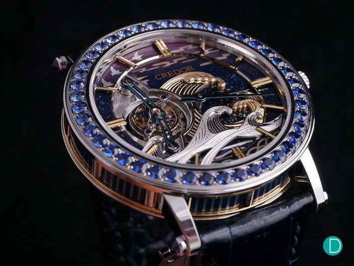 The Fugaku Tourbillon. There is no way to critique the handwork - it is just superb and divine. 