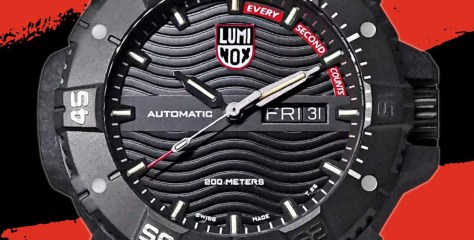 Quick takes: the new Luminox ‘Wave Crest’ Limited Edition