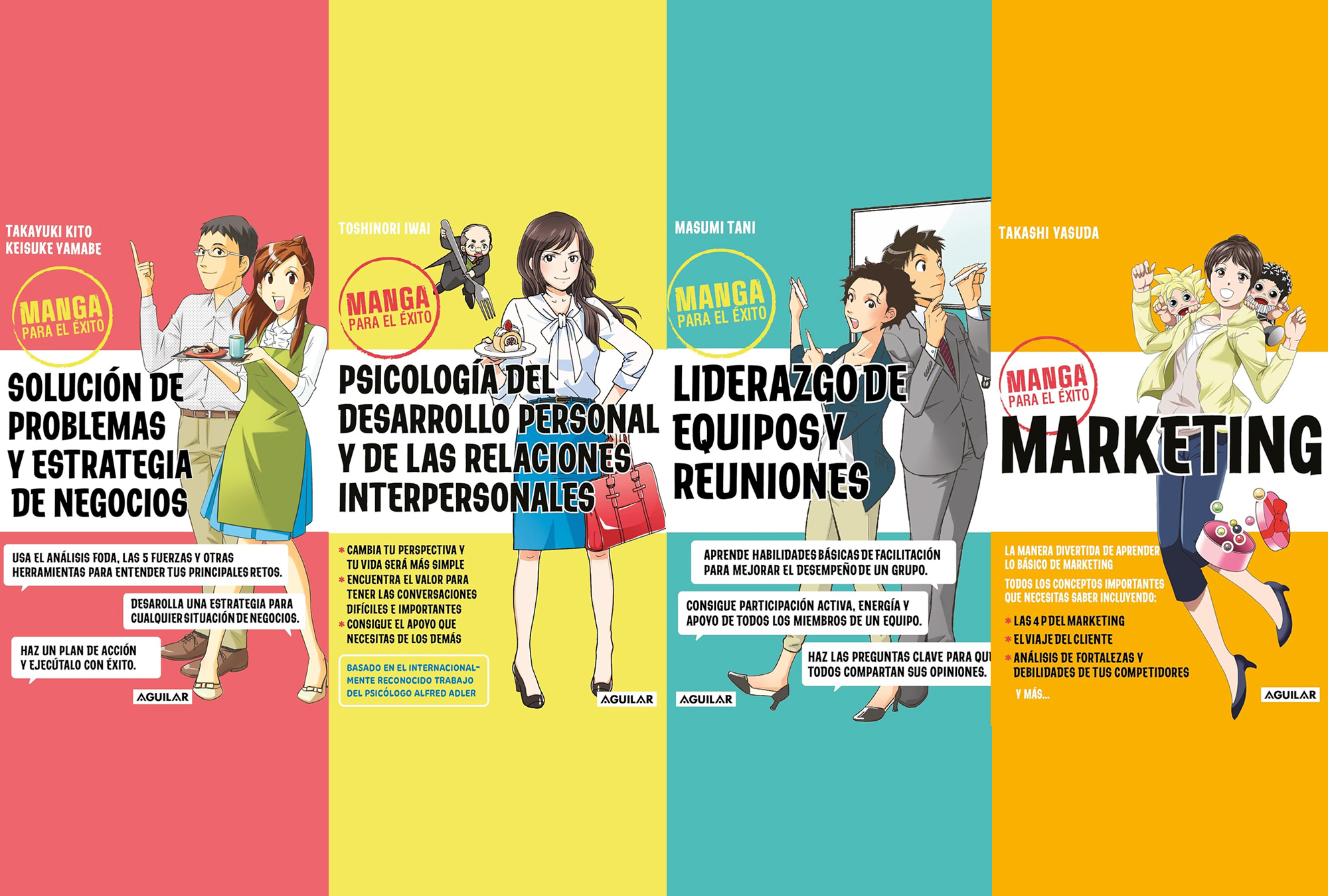 Colección “Manga para el éxito”.