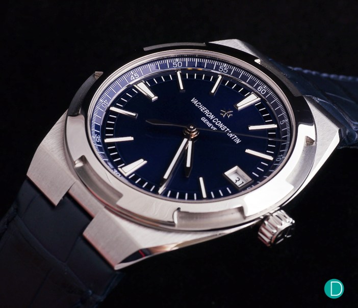 Vacheron Constantin Overseas 4700 in steel and a gorgeous blue dial. Review forthcoming.